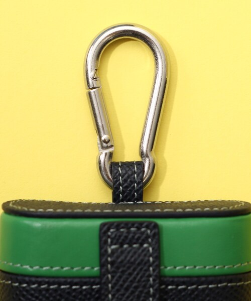 TAKEO KIKUCHI（タケオキクチ）の「◆BOX入り カラビナ付き Bluetoothイヤフォンケース（その他・メンズ・ダークグレー/ブラック/ネイビー/ブラウン系その他・00）」の7枚目の写真