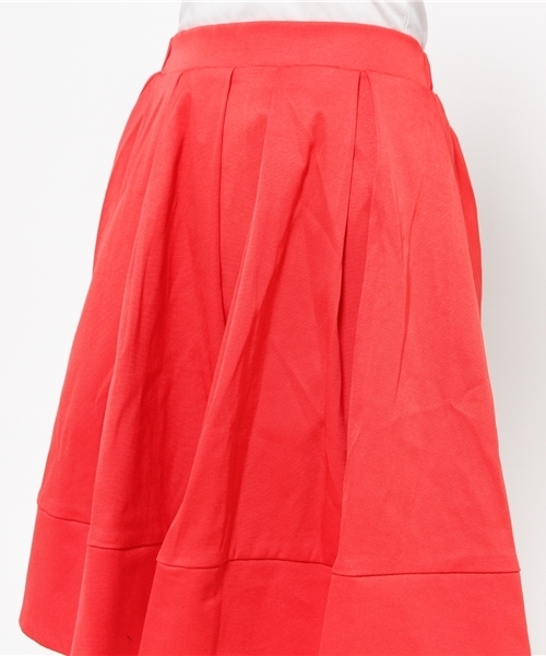 Chico（チコ）の「グログランミモレSK（スカート・レディース・レッド/ブラック系その他/ベージュ・FREE）」の8枚目の写真