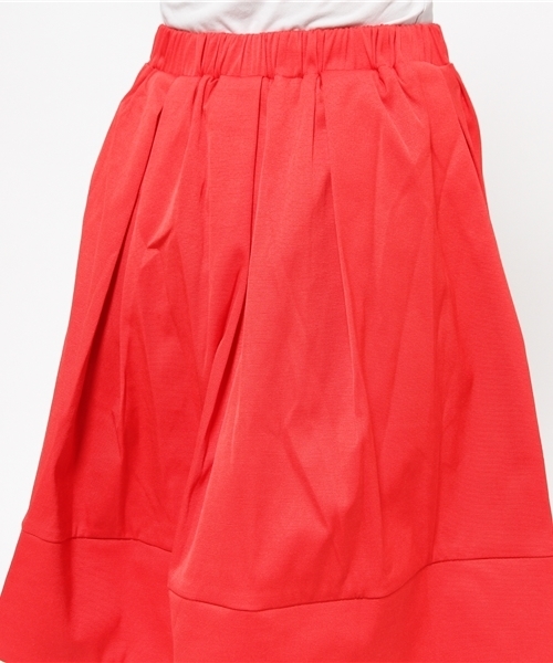 Chico（チコ）の「グログランミモレSK（スカート・レディース・レッド/ブラック系その他/ベージュ・FREE）」の9枚目の写真