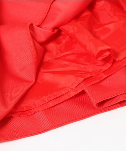 Chico（チコ）の「グログランミモレSK（スカート・レディース・レッド/ブラック系その他/ベージュ・FREE）」の12枚目の写真