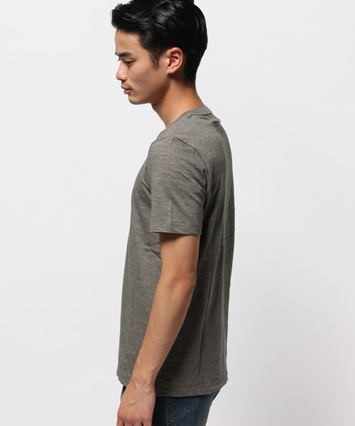 KATHARINE HAMNETT LONDON (キャサリンハムネットロンドン)の「HEATHER V-NECK T-SHIRT / ヘザーブイネックTシャツ(Tシャツ/カットソー・メンズ・ブラック/ホワイト/グレー/オレンジ系その他・SMALL/LARGE/XL/MEDIUM)」の14枚目の写真