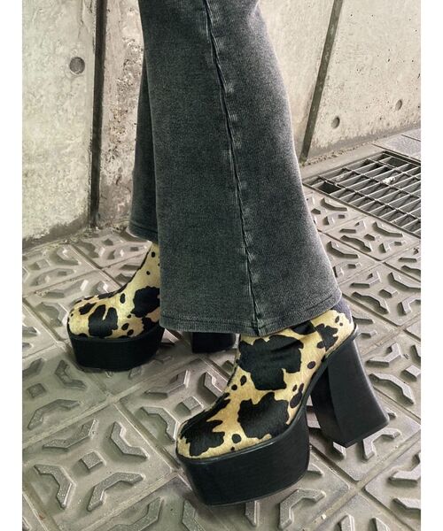 セール】サイドゴアタンクブーツ（ブーツ）｜EMODA（エモダ）の