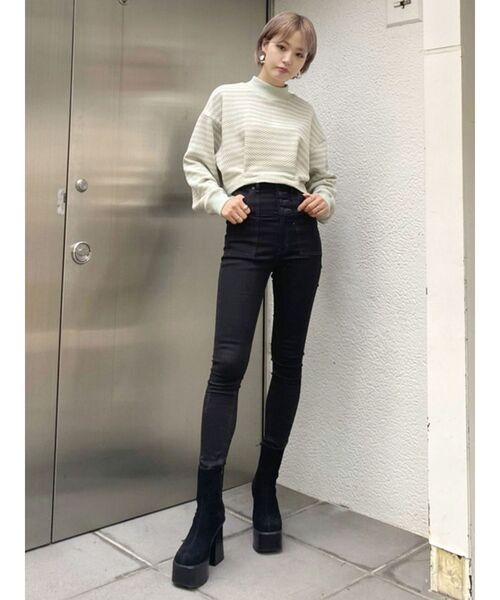 セール】サイドゴアタンクブーツ（ブーツ）｜EMODA（エモダ）の