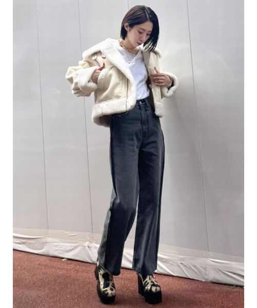 EMODA（エモダ）の「サイドゴアタンクブーツ（ブーツ・レディース・ブラック/その他・SMALL/MEDIUM/LARGE）」の20枚目の写真