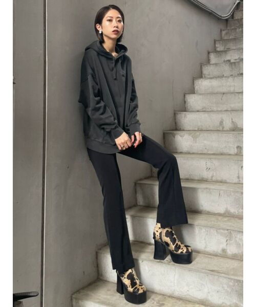 EMODA（エモダ）の「サイドゴアタンクブーツ（ブーツ・レディース・ブラック/その他・SMALL/MEDIUM/LARGE）」の19枚目の写真