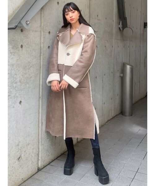 EMODA（エモダ）の「サイドゴアタンクブーツ（ブーツ・レディース・ブラック/その他・SMALL/MEDIUM/LARGE）」の18枚目の写真