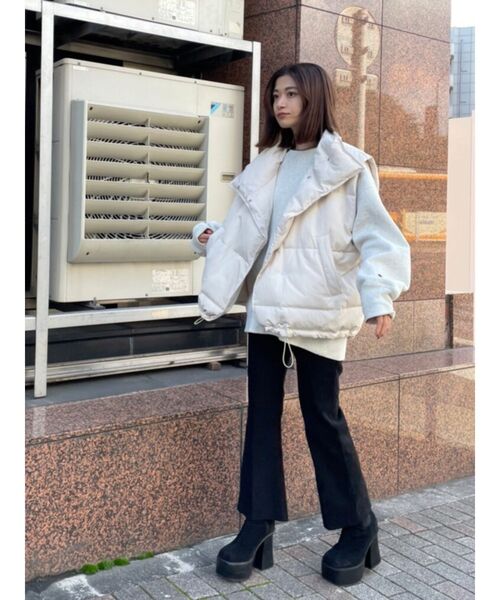 EMODA（エモダ）の「サイドゴアタンクブーツ（ブーツ・レディース・ブラック/その他・SMALL/MEDIUM/LARGE）」の15枚目の写真