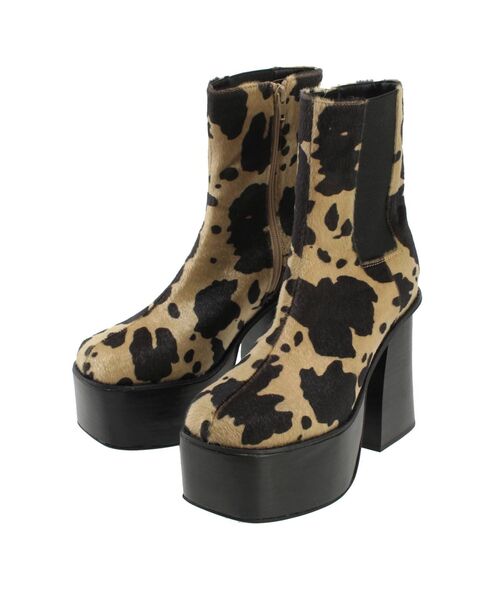 EMODA（エモダ）の「サイドゴアタンクブーツ（ブーツ・レディース・ブラック/その他・SMALL/MEDIUM/LARGE）」の7枚目の写真