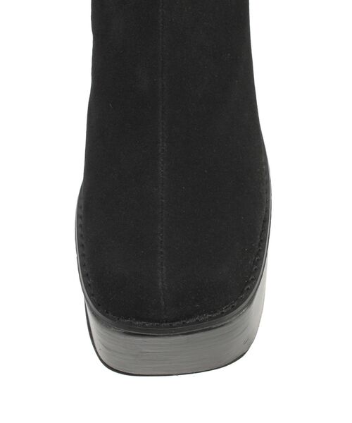 EMODA（エモダ）の「サイドゴアタンクブーツ（ブーツ・レディース・ブラック/その他・SMALL/MEDIUM/LARGE）」の3枚目の写真