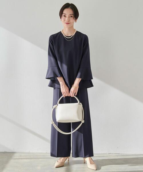 green label relaxing（グリーンレーベルリラクシング）の「2ハンドル MID 2WAY バッグ（ショルダーバッグ・レディース・ブラック/オフホワイト/ケリー・FREE）」の14枚目の写真