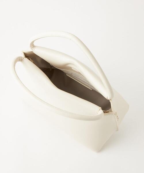 green label relaxing（グリーンレーベルリラクシング）の「2ハンドル MID 2WAY バッグ（ショルダーバッグ・レディース・ブラック/オフホワイト/ケリー・FREE）」の15枚目の写真