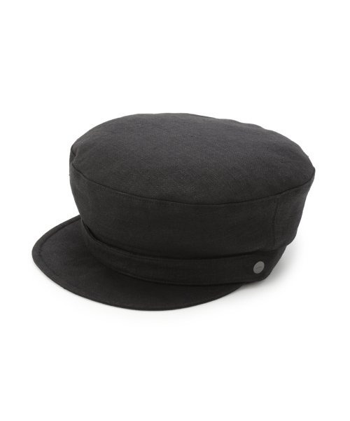 Mila Owen（ミラオーウェン）の「ベルト付きキャスケット（キャスケット・レディース・ブラック/ベージュ/その他・FREE）」の2枚目の写真