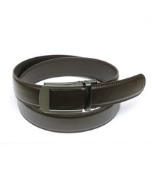 リールロック式  牛革 メンズベルト