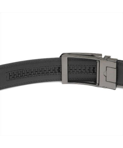 TOKYO SHIRTS（トウキョウシャツ）の「リールロック式  牛革 メンズベルト（ベルト・メンズ・ブラック/ブラウン・FREE/95cm/110cm）」の6枚目の写真