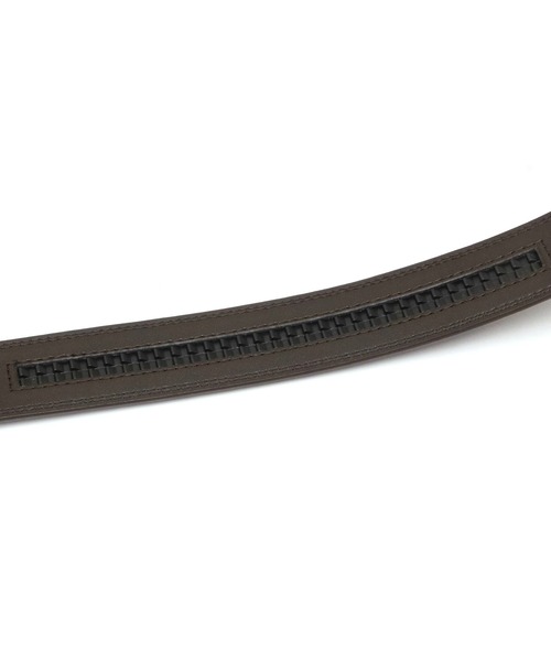 TOKYO SHIRTS（トウキョウシャツ）の「リールロック式  牛革 メンズベルト（ベルト・メンズ・ブラック/ブラウン・FREE/95cm/110cm）」の9枚目の写真