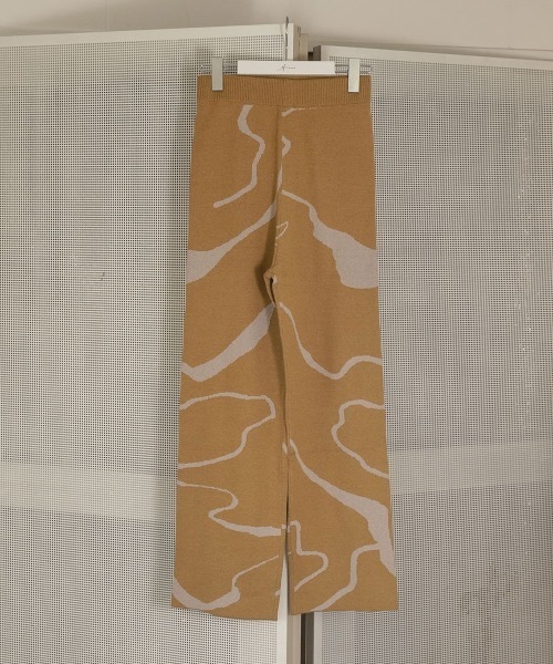 Amiur（エミレ）の「nuance knit pants（その他パンツ・レディース・ベージュ/マスタード・FREE）」の12枚目の写真
