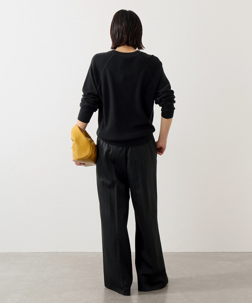 ストライプパンツ　APSTUDIO セール】ストライプウールイージーパンツ（その他パンツ）｜AP