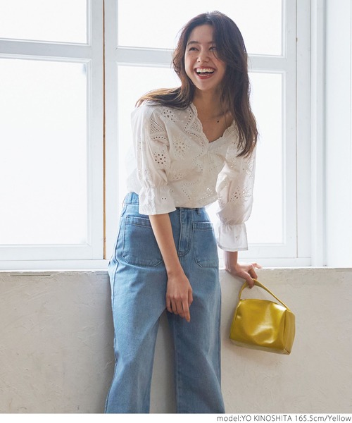 coca（coca）（コカ）の「＼新色登場／エアー軽スクエアバック（ハンドバッグ・レディース・ライトブルー/ブラック/イエロー/ピンク/ホワイト/シルバー・ONE SIZE）」の16枚目の写真