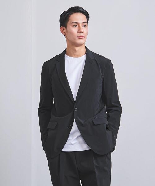 EN ROUTE(アンルート)の「<EN ROUTE(アンルート)> ナイロン/ポリウレタン タフタ 2ボタン ジャケット(テーラードジャケット・メンズ・ブラック/ネイビー・1/2/3)」の5枚目の写真