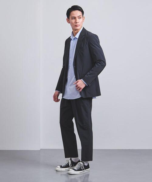 EN ROUTE(アンルート)の「<EN ROUTE(アンルート)> ナイロン/ポリウレタン タフタ 2ボタン ジャケット(テーラードジャケット・メンズ・ブラック/ネイビー・1/2/3)」の10枚目の写真