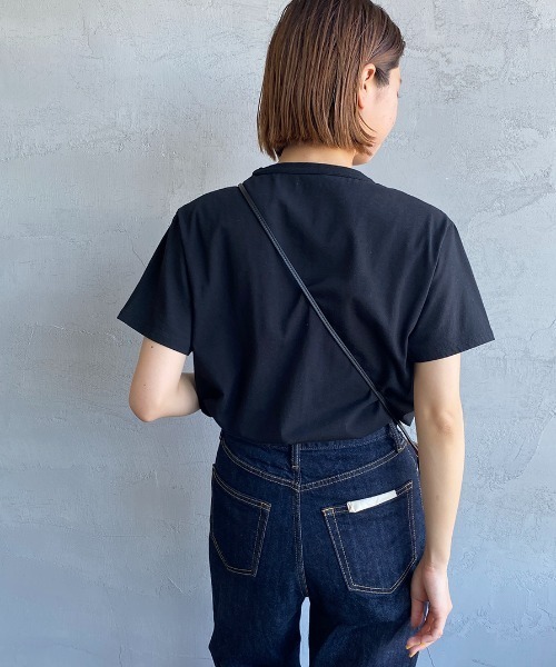 THE SHINZONE（ザ　シンゾーン）の「[THE SHINZONE/ザ シンゾーン] ショートスリーブ 2PパックTシャツ（Tシャツ/カットソー・レディース・ブラック/ネイビー・F）」の16枚目の写真