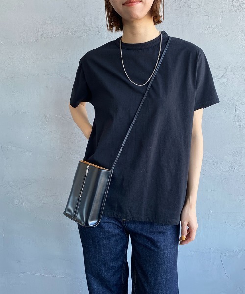 THE SHINZONE（ザ　シンゾーン）の「[THE SHINZONE/ザ シンゾーン] ショートスリーブ 2PパックTシャツ（Tシャツ/カットソー・レディース・ブラック/ネイビー・F）」の18枚目の写真