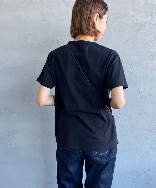 THE SHINZONE（ザ　シンゾーン）の「[THE SHINZONE/ザ シンゾーン] ショートスリーブ 2PパックTシャツ（Tシャツ/カットソー・レディース・ブラック/ネイビー・F）」の20枚目の写真