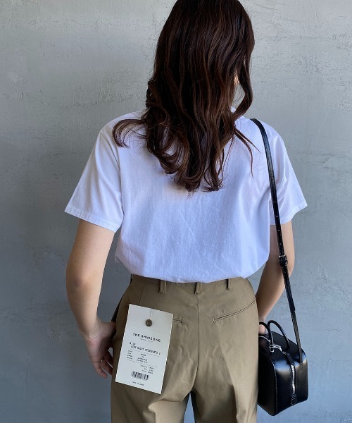 THE SHINZONE（ザ　シンゾーン）の「[THE SHINZONE/ザ シンゾーン] ショートスリーブ 2PパックTシャツ（Tシャツ/カットソー・レディース・ブラック/ネイビー・F）」の7枚目の写真