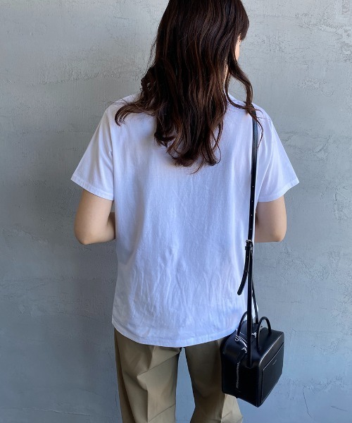 THE SHINZONE（ザ　シンゾーン）の「[THE SHINZONE/ザ シンゾーン] ショートスリーブ 2PパックTシャツ（Tシャツ/カットソー・レディース・ブラック/ネイビー・F）」の12枚目の写真