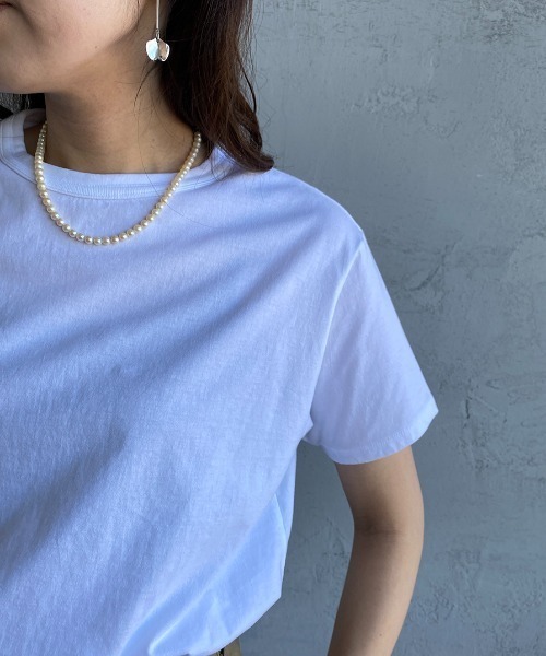 THE SHINZONE（ザ　シンゾーン）の「[THE SHINZONE/ザ シンゾーン] ショートスリーブ 2PパックTシャツ（Tシャツ/カットソー・レディース・ブラック/ネイビー・F）」の14枚目の写真