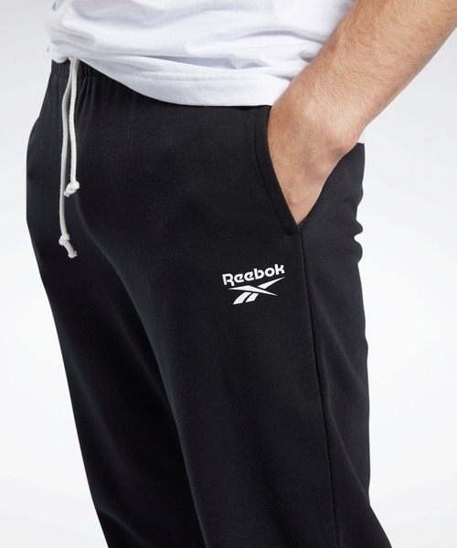 Reebok（リーボック）の「トレーニング エッセンシャルズ パンツ / Training Essentials Pants /（スウェットパンツ・メンズ・ブラック/ヘザーグレー・SMALL/MEDIUM/LARGE/X-LARGE/XX-LARGE/X-SMALL/XXX-LARGE）」の4枚目の写真