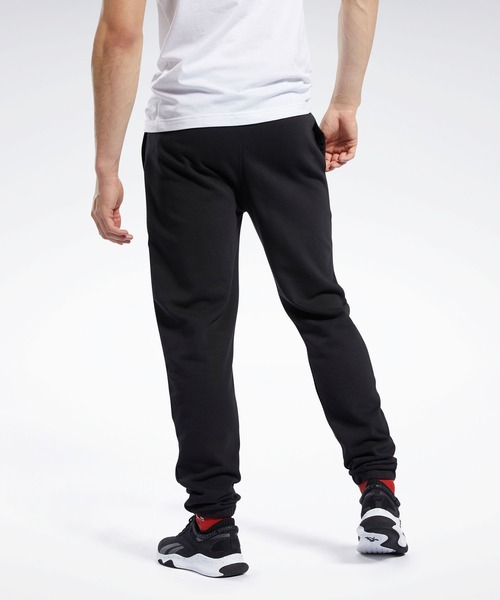 Reebok（リーボック）の「トレーニング エッセンシャルズ パンツ / Training Essentials Pants /（スウェットパンツ・メンズ・ブラック/ヘザーグレー・SMALL/MEDIUM/LARGE/X-LARGE/XX-LARGE/X-SMALL/XXX-LARGE）」の3枚目の写真