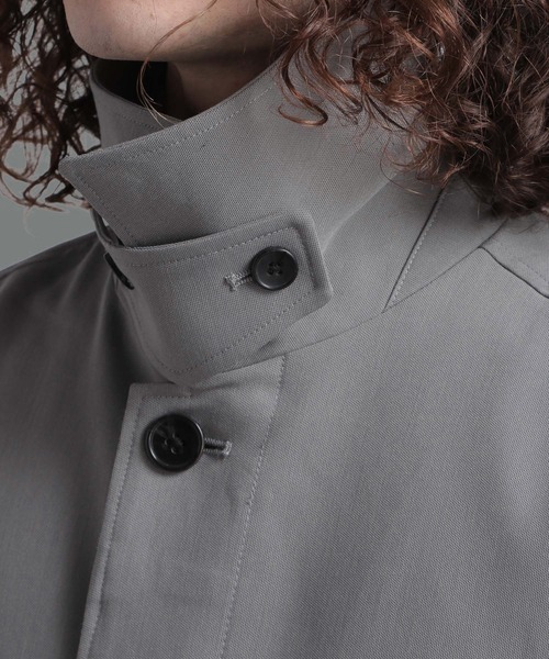 HARE（ハレ）の「チュニックBIGポケットブルゾン(HARE)（ブルゾン・メンズ・グレー/ブラック・SMALL/MEDIUM）」の7枚目の写真