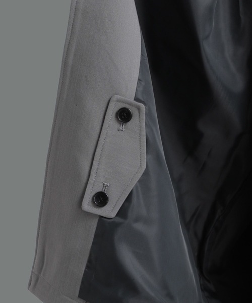 HARE（ハレ）の「チュニックBIGポケットブルゾン(HARE)（ブルゾン・メンズ・グレー/ブラック・SMALL/MEDIUM）」の8枚目の写真
