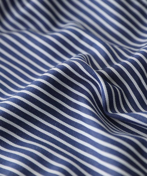 osharewalker（オシャレウォーカー）の「『ストライプドッキングぽわん袖スウェット』（スウェット・レディース・ブラック/ミント/杢グレー・FREE）」の21枚目の写真