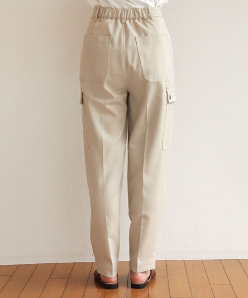 andme(アンドミー)の「ツイル2wayカーゴパンツ(カーゴパンツ・レディース・ブラック/ネイビー/ダークカーキ/キナリ・M/L)」の14枚目の写真