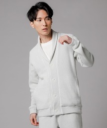 SEAGREEN(シーグリーン) BIG WAFFLE CARDIGAN