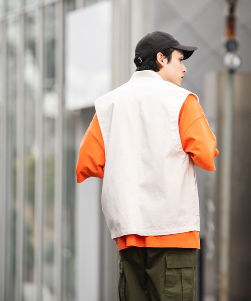 WEGO(ウィゴー)の「WEGO/ワークベスト(ベスト・メンズ・オフホワイト/ブラック・FREE)」の19枚目の写真