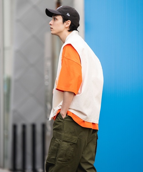 WEGO(ウィゴー)の「WEGO/ワークベスト(ベスト・メンズ・オフホワイト/ブラック・FREE)」の18枚目の写真