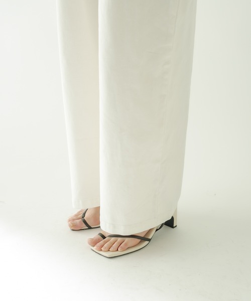 mystic(ミスティック)の「ワークサロペット(サロペット/オーバーオール・レディース・ブラック/ベージュ/オフホワイト/ピンク・1/2)」の13枚目の写真