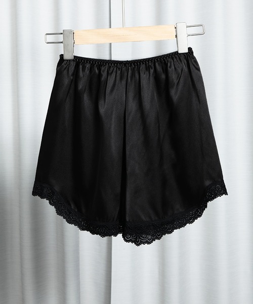 SAISON DE PAPILLON（セゾンドパピヨン）の「インナーペチパンツ（インナーウェア/肌着・レディース・ホワイト/ブラック・フリー）」の10枚目の写真