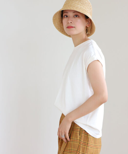 BEAMS BOY(ビームスボーイ)の「SCREEN STARS × BEAMS BOY / 別注 ピグメント ノースリーブ Tシャツ 22SS(Tシャツ/カットソー・レディース・ホワイト/ブラック/バイオレット/フューシャピンク・FREE)」の2枚目の写真