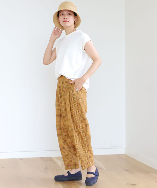 BEAMS BOY(ビームスボーイ)の「SCREEN STARS × BEAMS BOY / 別注 ピグメント ノースリーブ Tシャツ 22SS(Tシャツ/カットソー・レディース・ホワイト/ブラック/バイオレット/フューシャピンク・FREE)」の12枚目の写真