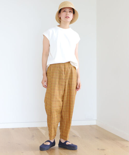 BEAMS BOY(ビームスボーイ)の「SCREEN STARS × BEAMS BOY / 別注 ピグメント ノースリーブ Tシャツ 22SS(Tシャツ/カットソー・レディース・ホワイト/ブラック/バイオレット/フューシャピンク・FREE)」の13枚目の写真