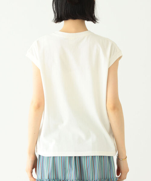 BEAMS BOY(ビームスボーイ)の「SCREEN STARS × BEAMS BOY / 別注 ピグメント ノースリーブ Tシャツ 22SS(Tシャツ/カットソー・レディース・ホワイト/ブラック/バイオレット/フューシャピンク・FREE)」の18枚目の写真