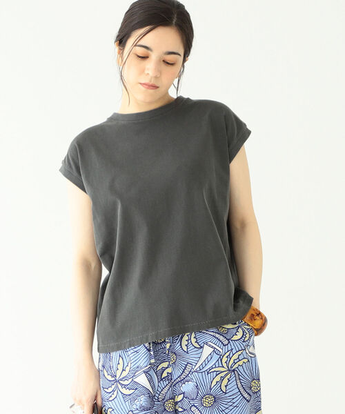 BEAMS BOY(ビームスボーイ)の「SCREEN STARS × BEAMS BOY / 別注 ピグメント ノースリーブ Tシャツ 22SS(Tシャツ/カットソー・レディース・ホワイト/ブラック/バイオレット/フューシャピンク・FREE)」の20枚目の写真