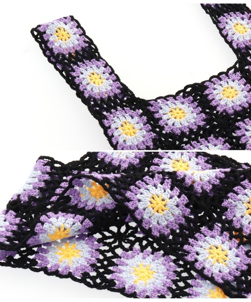 ANAP GiRL(アナップガール)の「カギアミベスト(ベスト・キッズ・ブラック/ホワイト・S/M)」の20枚目の写真