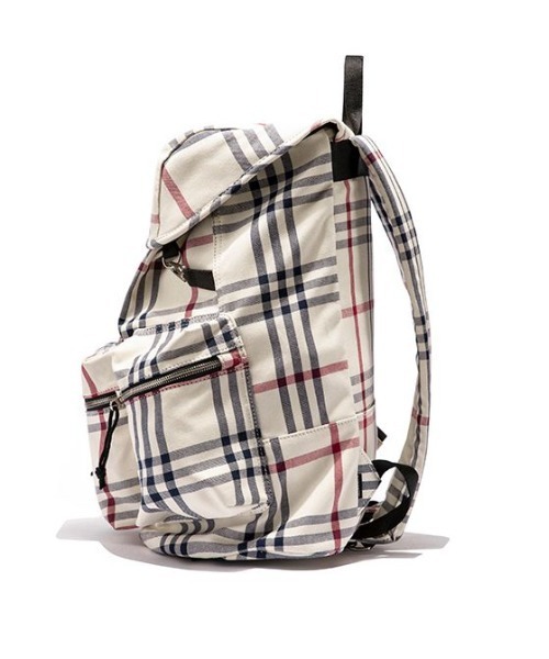 ROMANTIC CROWN（ロマンティッククラウン）の「ROMANTIC CROWN/ロマンティッククラウン/RMTCRW CHECK BACKPACK/バックパック（バックパック/リュック・レディース・オートミール・FREE）」の6枚目の写真