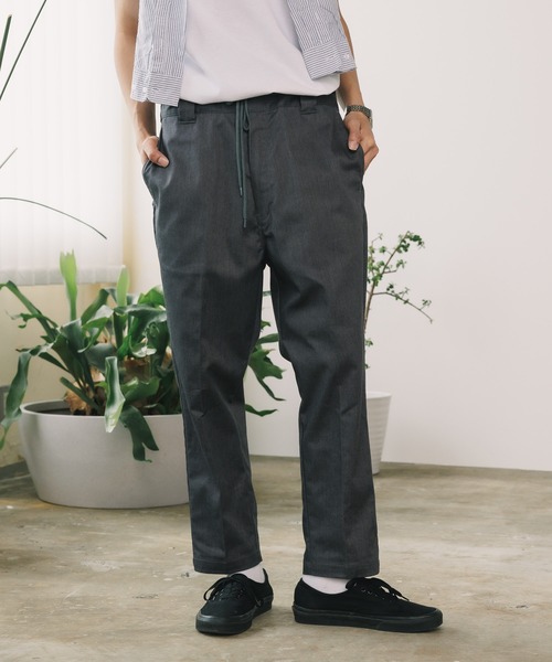 Dickies(ディッキーズ)の「Dickies/ディッキーズ TCストレッチウエストイージー8分丈パンツ チノパンツ 秋 秋服 2026年秋冬(チノパンツ・メンズ・チャコール/ベージュ/ブラック/ネイビー・30inch/36inch/32inch/34inch/28inch)」の13枚目の写真
