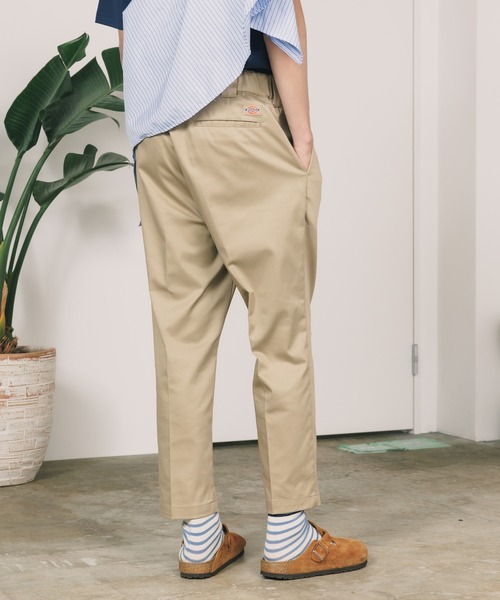 Dickies/ディッキーズ TCストレッチウエストイージー8分丈パンツ